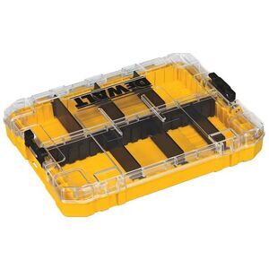 DEWALT ToughCase+ 6-Compartment Medium Plastic Small Parts Organizer